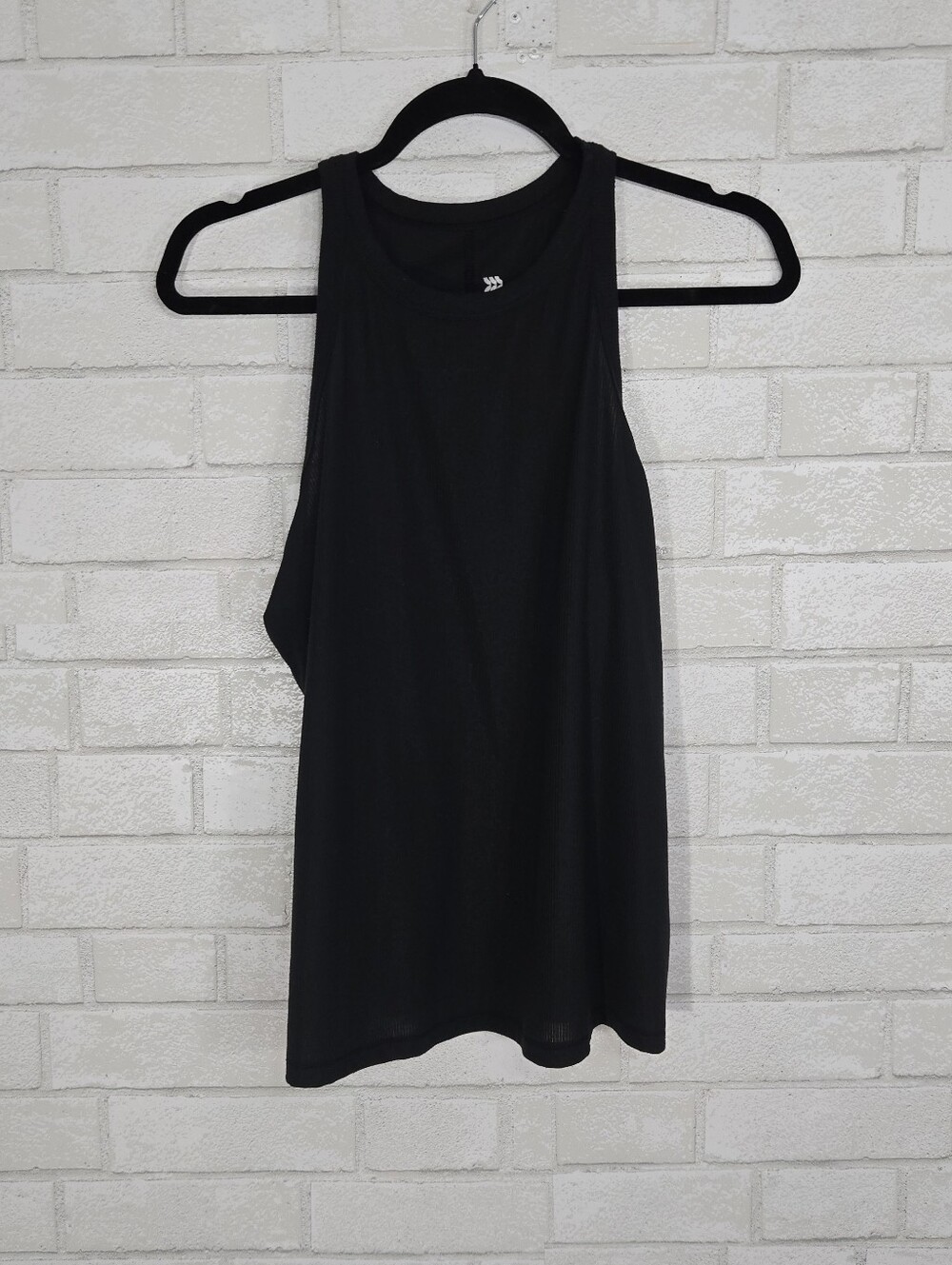 all in motion black athletic tank